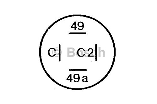 BOSCH 0336207006 Blinkrelais