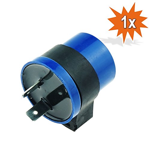 Universal LED Blinkerrelais BLUE 2polig 2Pin